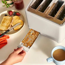 Load image into Gallery viewer, Brand New Sealed bella PRO - 4-Slice Toaster with Extra Wide Slots - Oatmilk